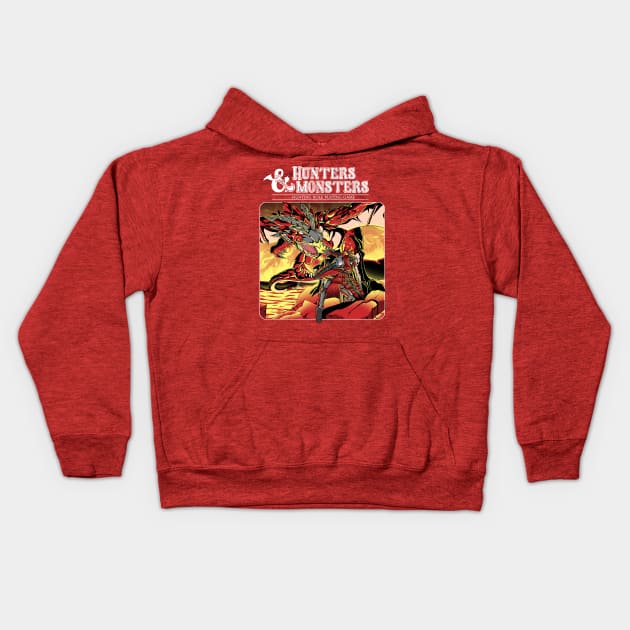 Hunters & Monsters Kids Hoodie by CoinboxTees